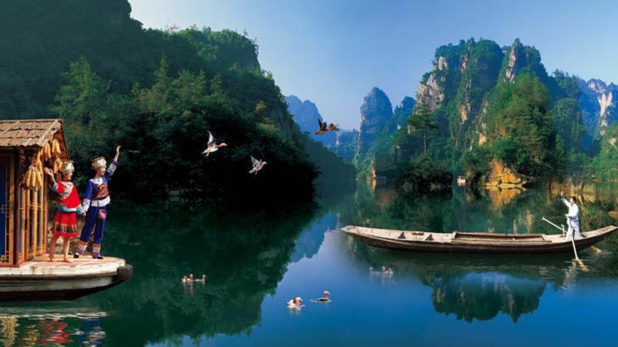 Zhangjiajie Yueranju Hostel Eksteriør bilde